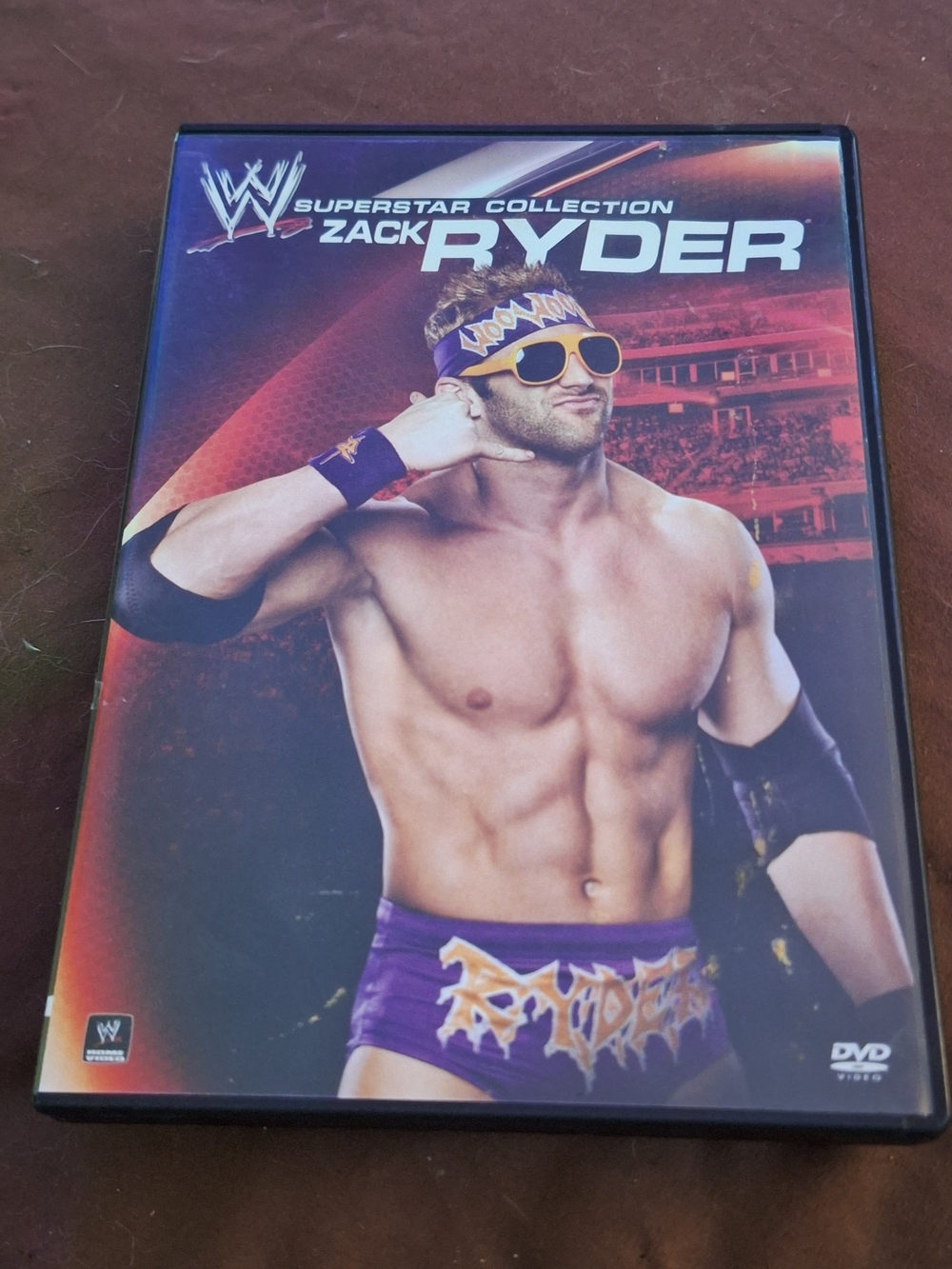 WWE Superstar Collection Zack Ryder DVD - Purple Gear